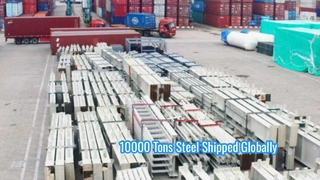 Over 10,000 ton US-standard steel structure were shipped from Xinguangzheng to the middle east.